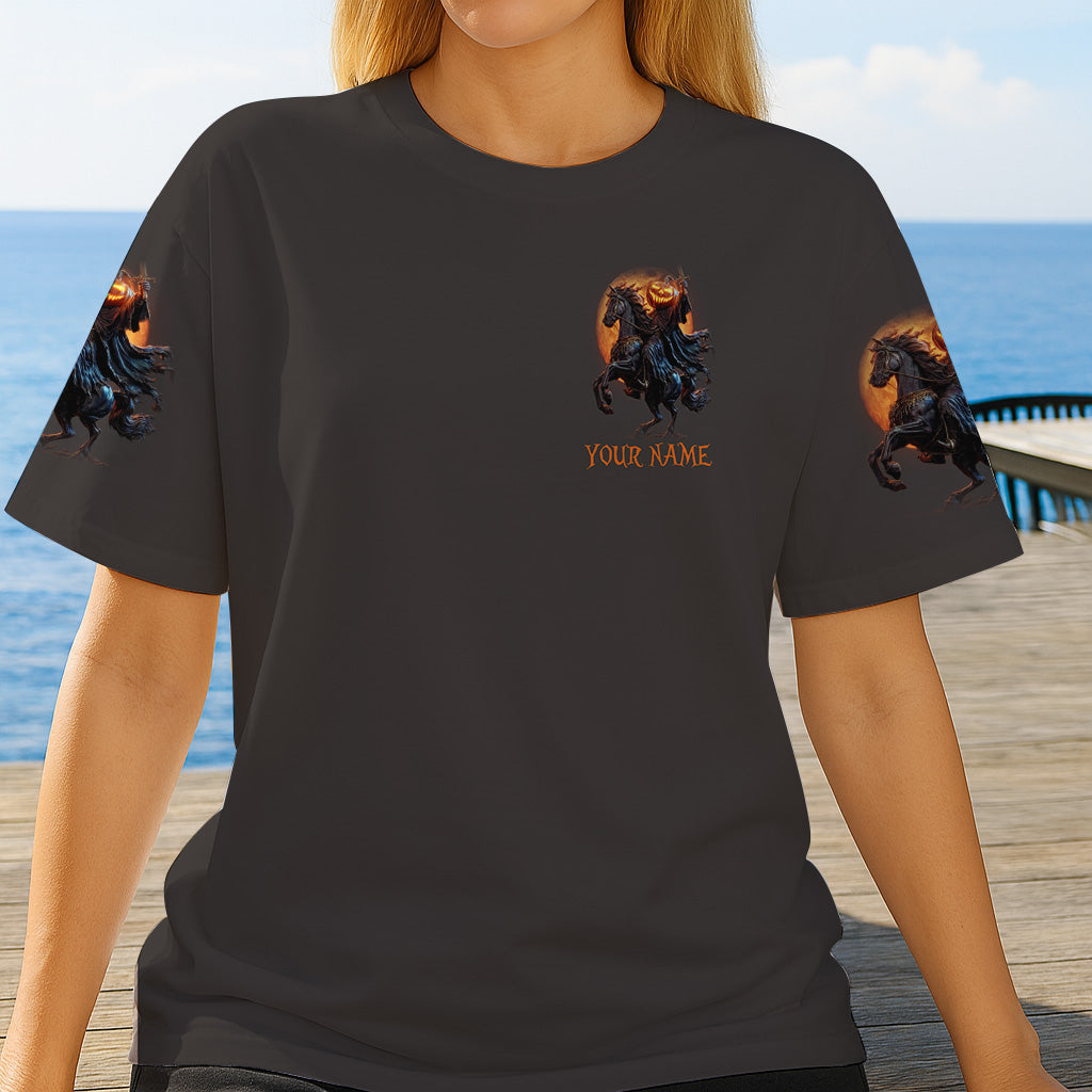 Hello Darkness - Personalized Skull All Over Shirt