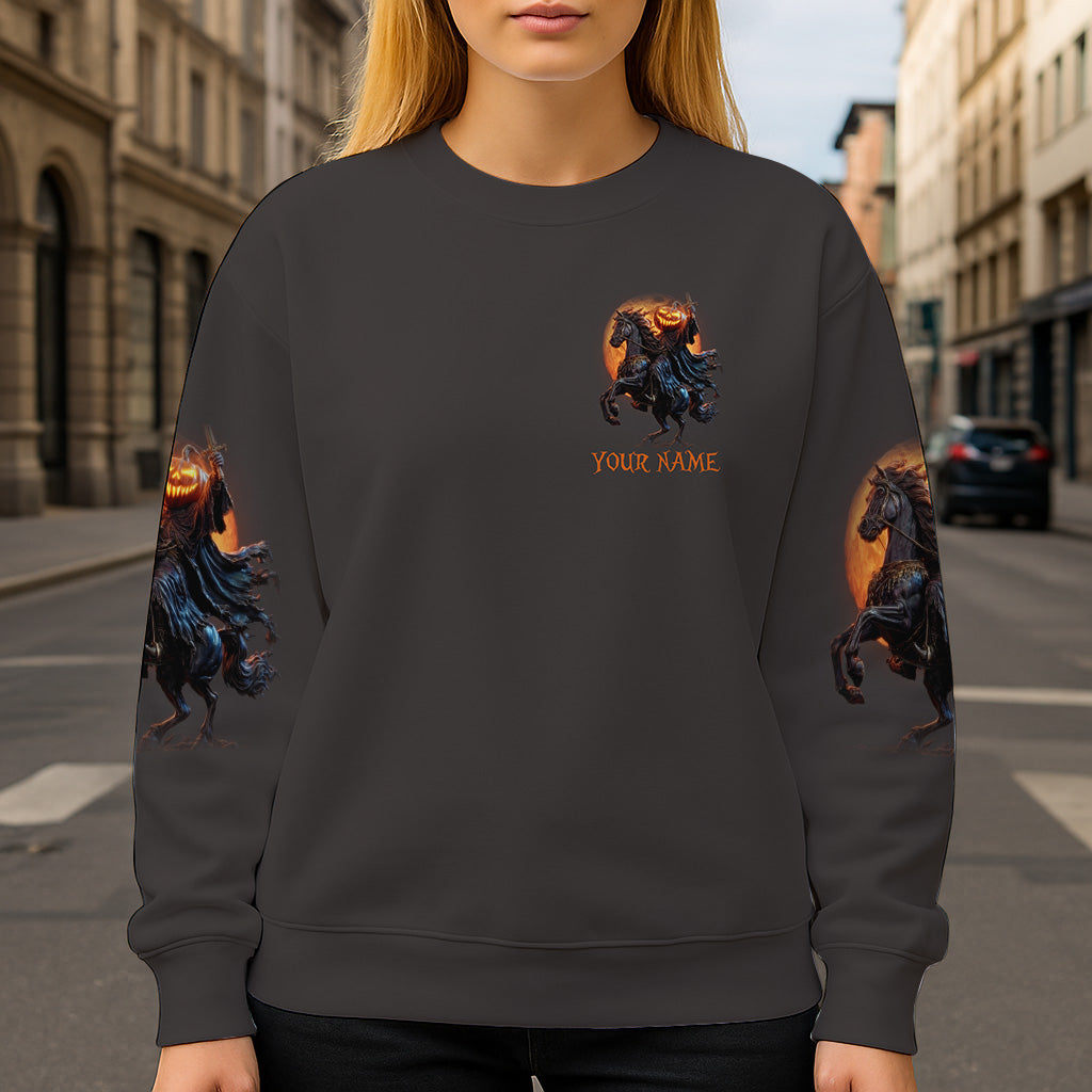 Hello Darkness - Personalized Skull All Over Shirt