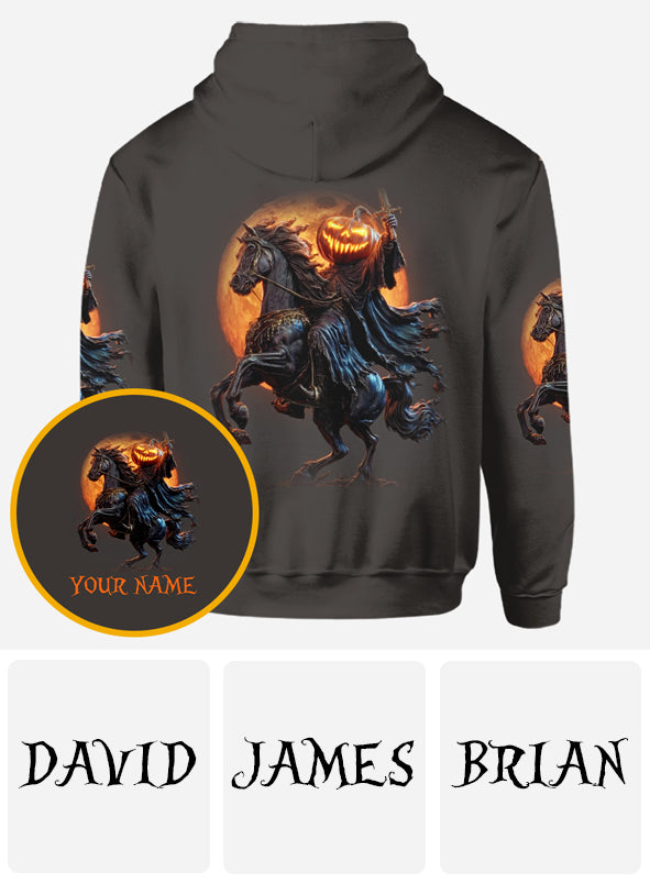 Hello Darkness - Personalized Skull All Over Shirt