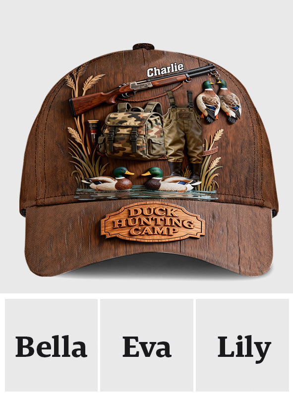 Duck Hunting Season - Personalized Hunting Classic Cap