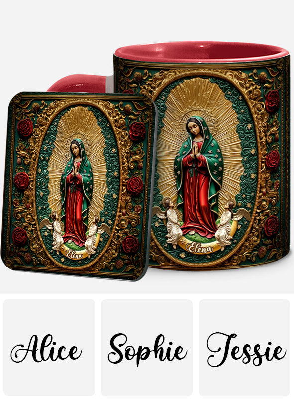 Our Lady Of Guadalupe - Personalized Christian Accent Mug