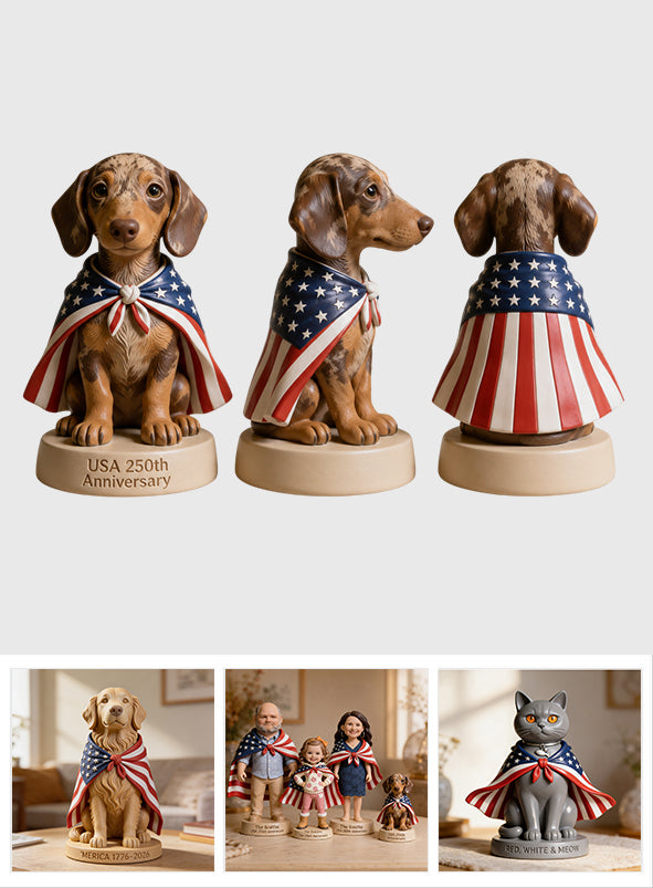 250. Jubiläum - Personalisierte Hund Premium 3D Figur