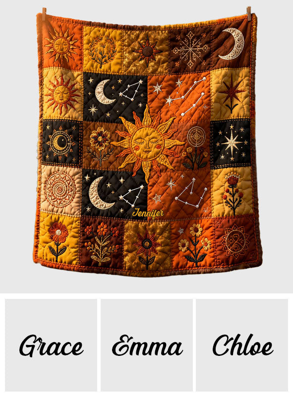 Stay Trippy Little Hippie - Personalized Hippie Blanket