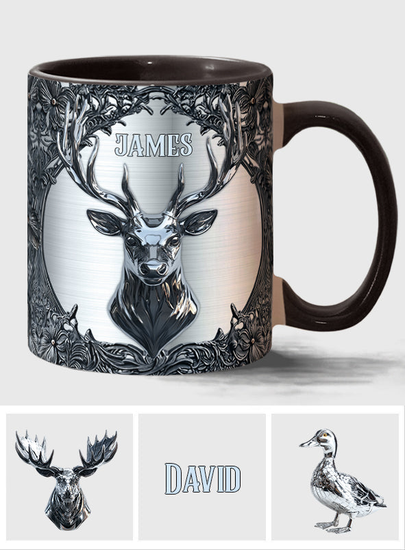Mug personnalisé « J’adore la chasse »