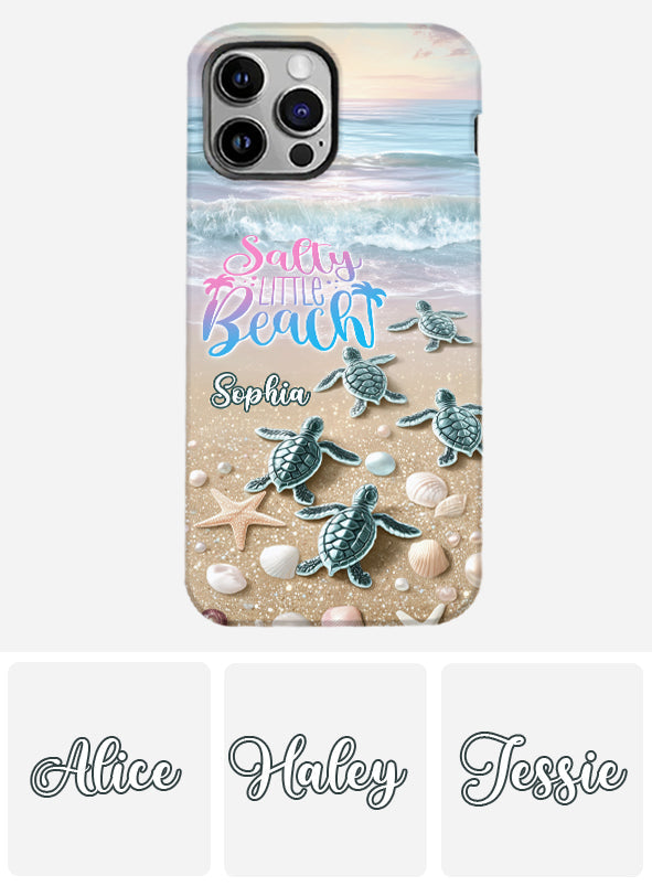 Salty Lil Beach - Personalized Sea Lover Full Print Phone Case