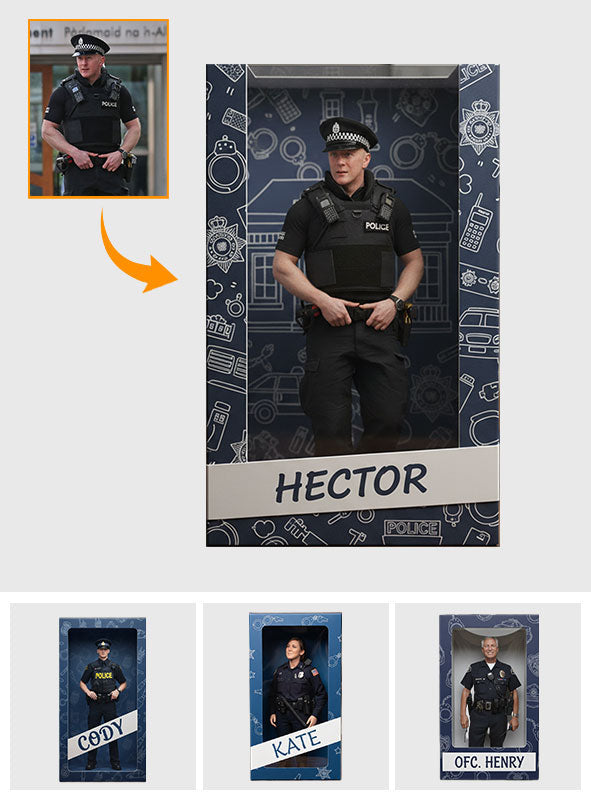 Custom Any Photo - Personalized Police Officer Custom Shaped Acrylic Plaque