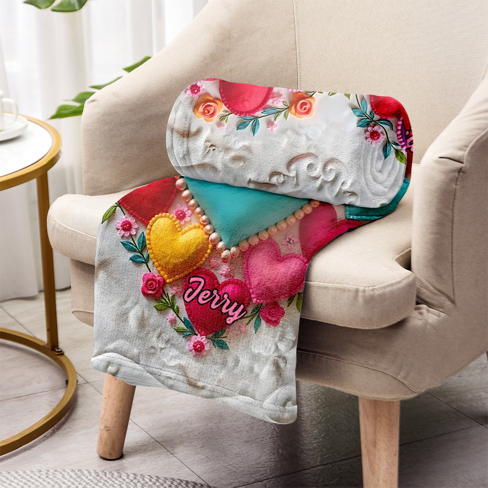 Best Mom/ Grandma Ever - Personalized Grandma Blanket