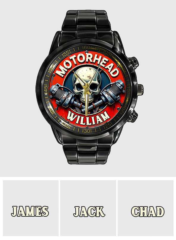 Motor Head - Personalisierte Biker-Handuhr
