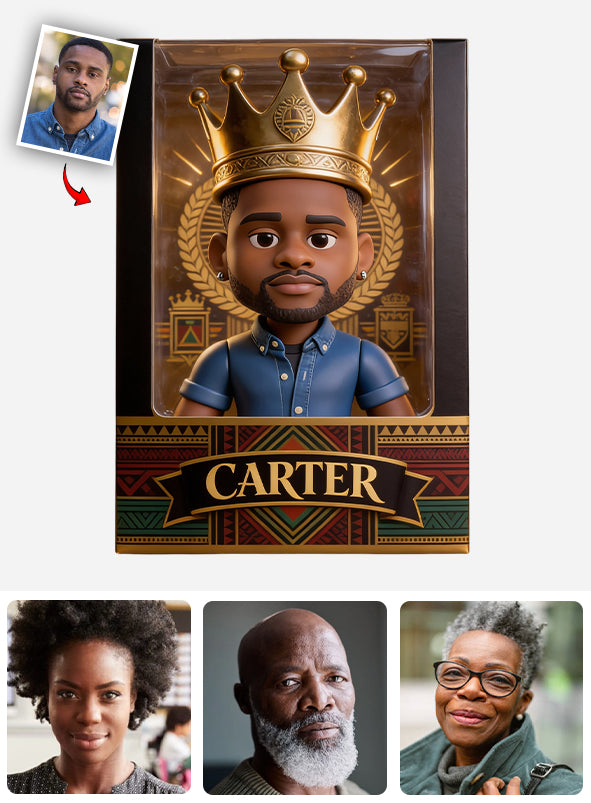 Plaque acrylique personnalisée avec photo d'une personne noire - Plaque acrylique personnalisée de forme personnalisée pour Afro-Américain