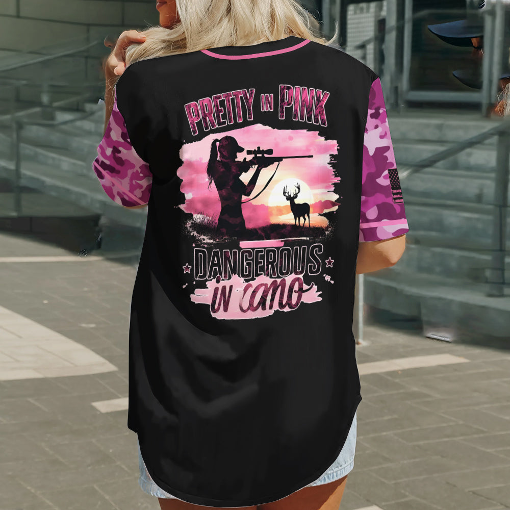 Country Girl - Personalized Hunting Baseball Jersey