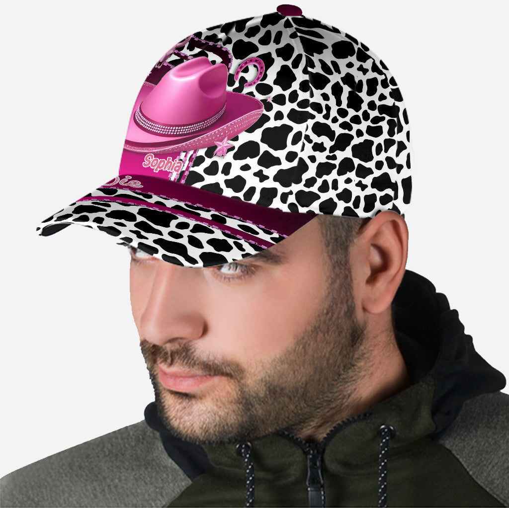 Ride Or Die - Personalized Cowgirl Classic Cap