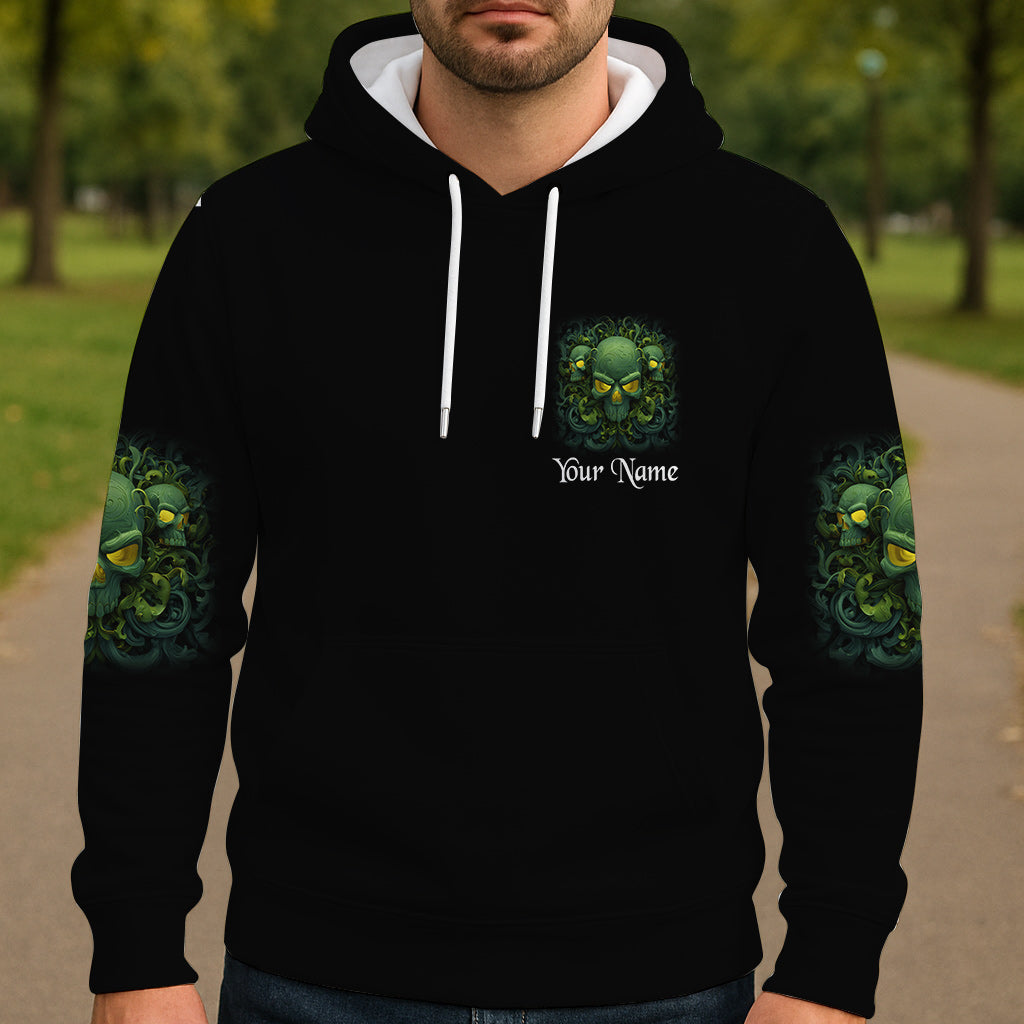 My Demon Out To Play - Personalized Skull All Over Shirt