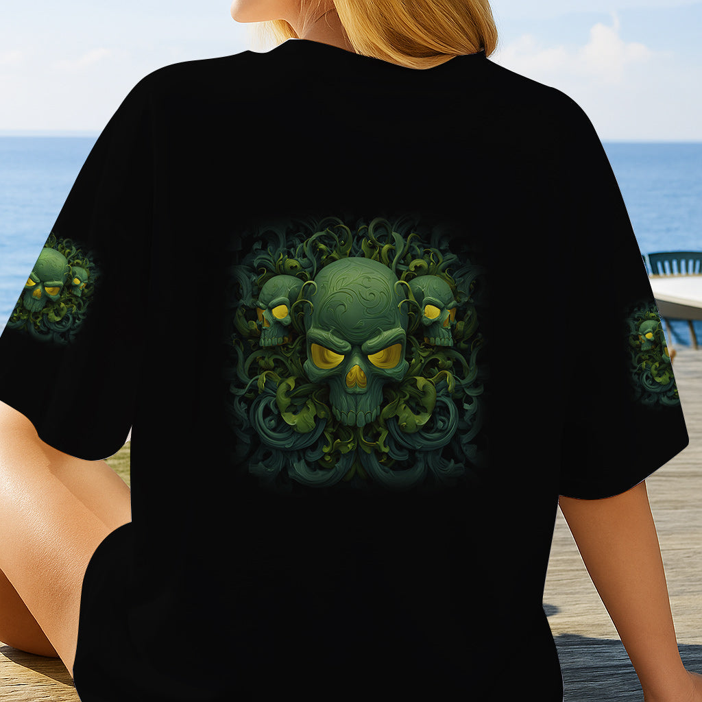 My Demon Out To Play - Personalized Skull All Over Shirt