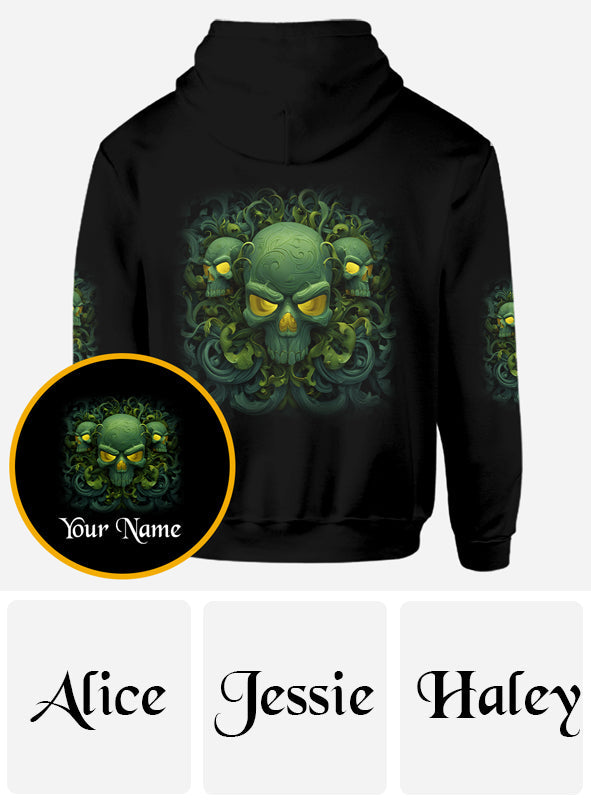 My Demon Out To Play - Personalized Skull All Over Shirt