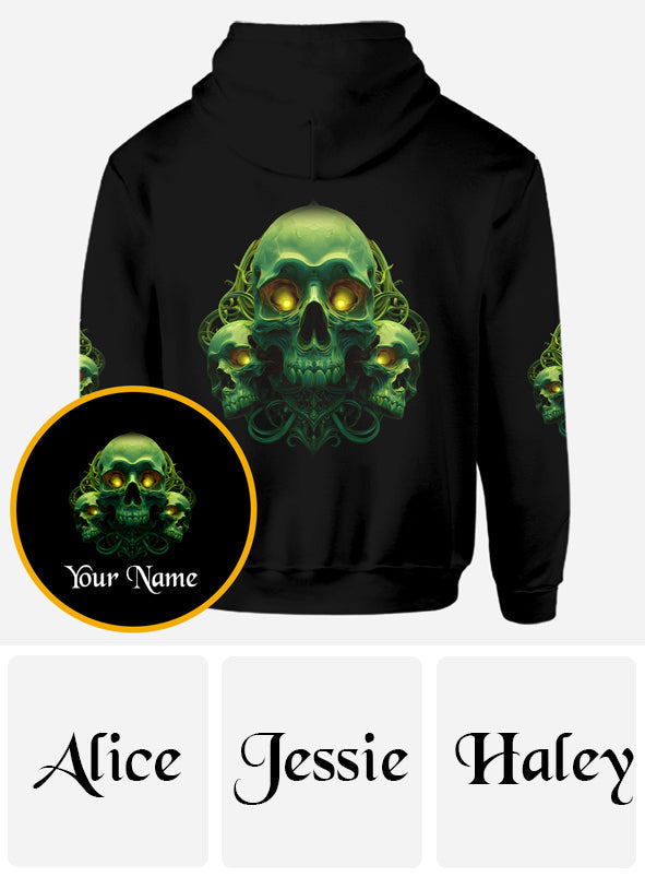 My Demon Out To Play - Personalized Skull All Over Shirt
