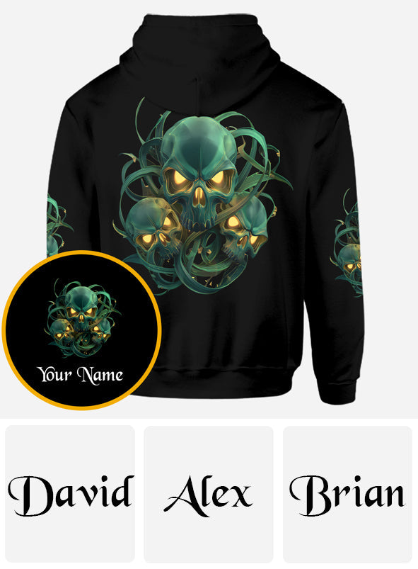 My Demon Out To Play - Personalized Skull All Over Shirt