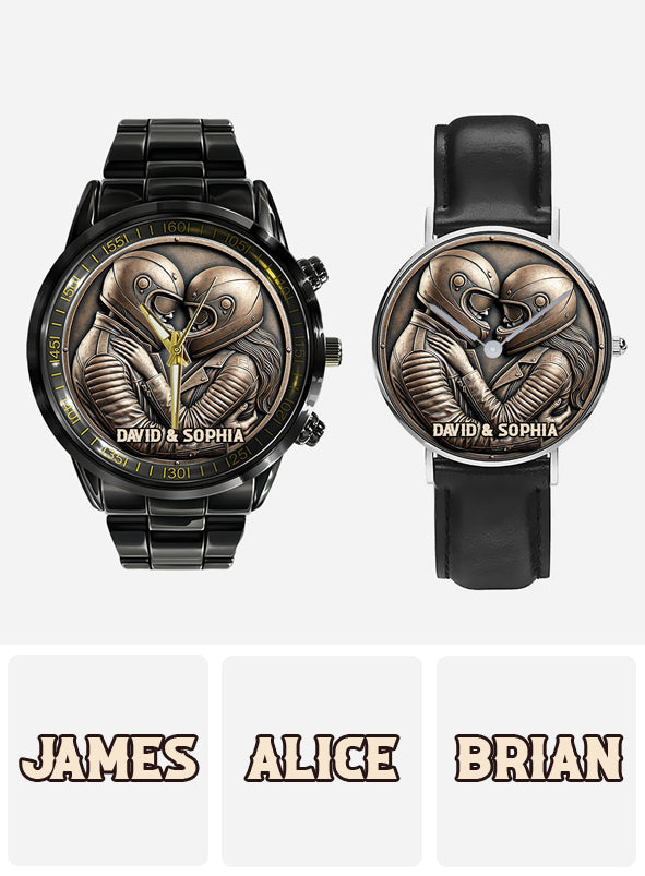 I Love You - Personalized Biker Hand Watch