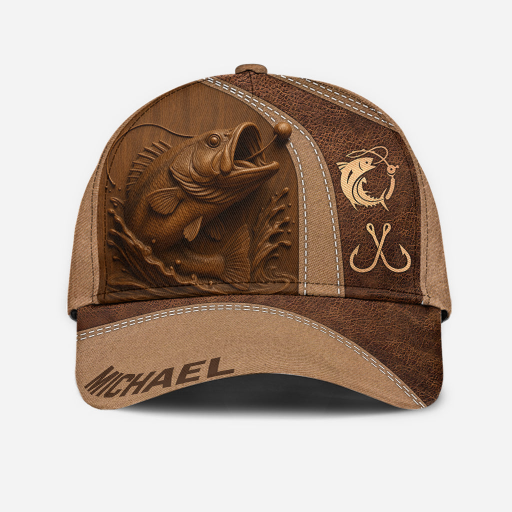 Large Mouth Bass - Personalized Fishing Classic Cap