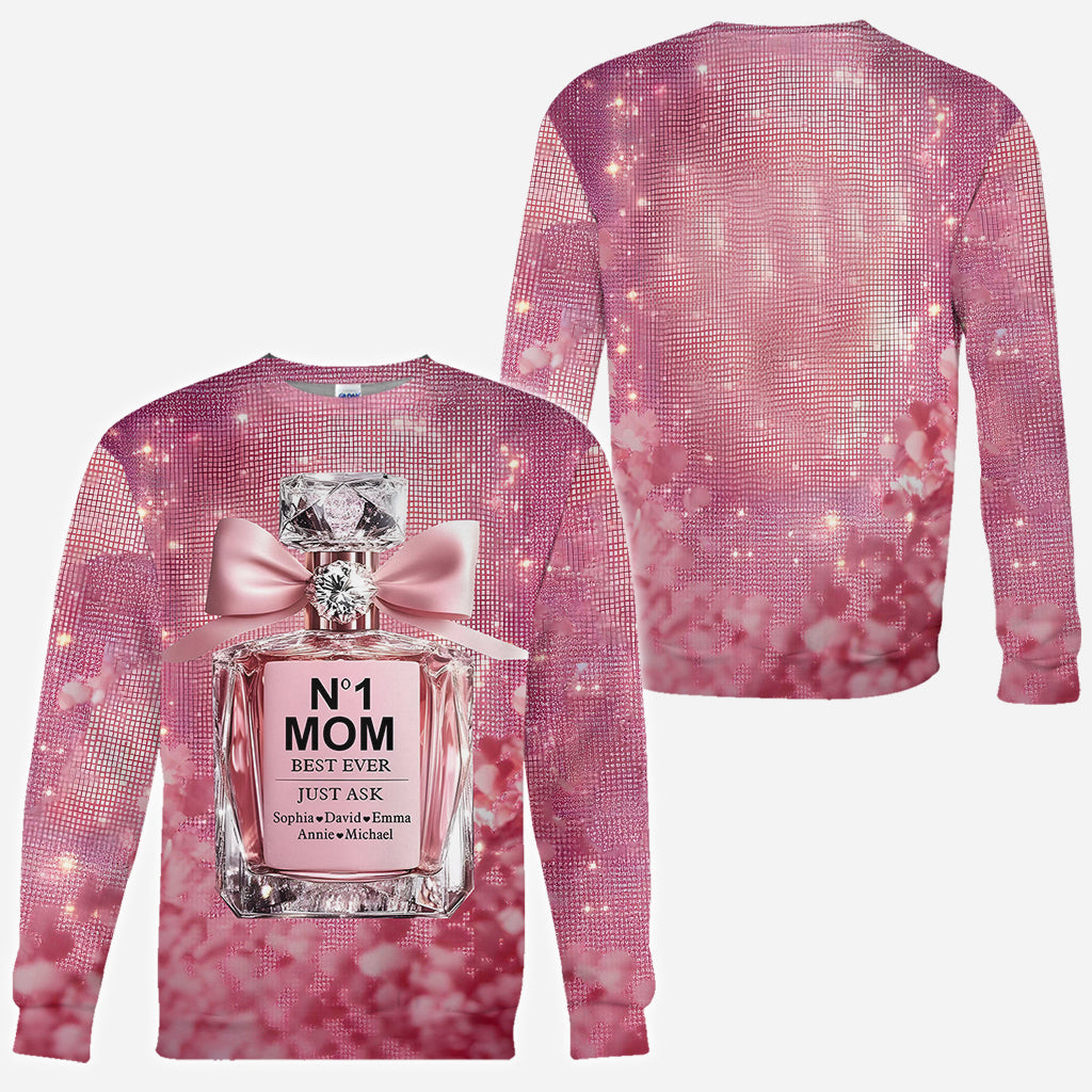 No1 Mom Ever - Personalized Mother All Over Shirt