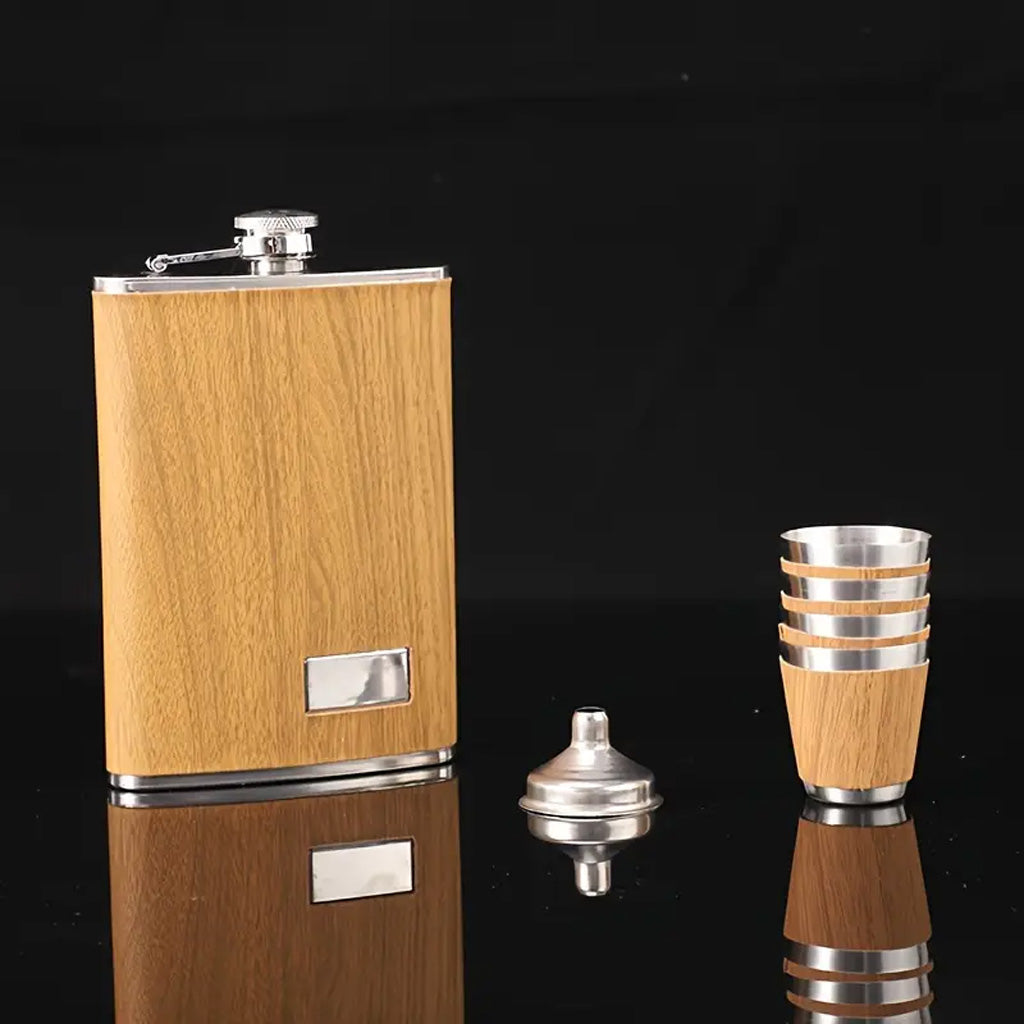 Men's Hip Flask Wine Set