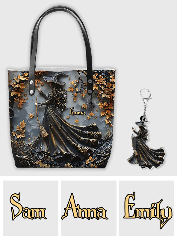 Beautiful Witch - Personalized Witch Tote Bag