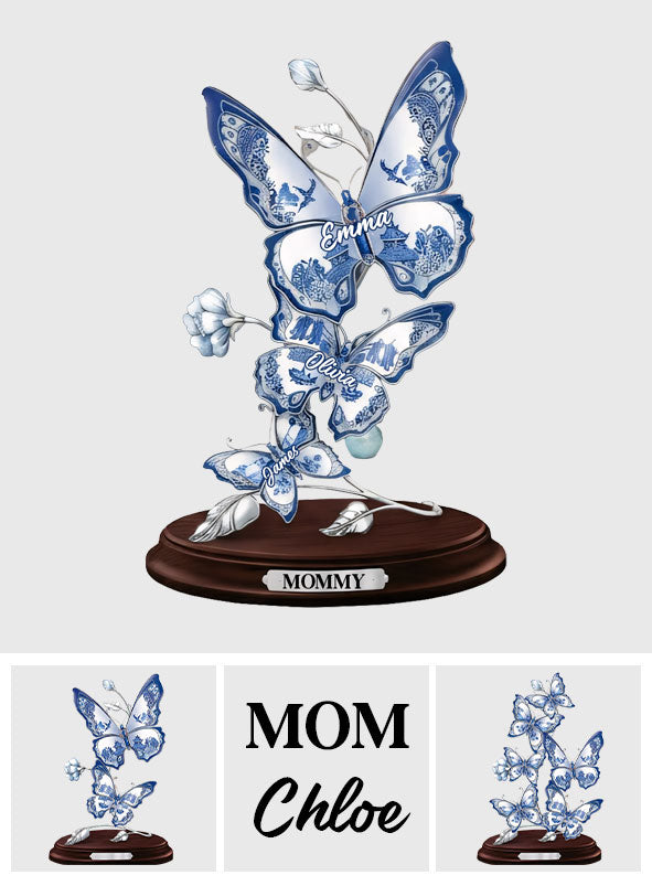 Perfect Gift For Mom, Grandma - Personalized Mother Custom Shaped Acrylic Plaque