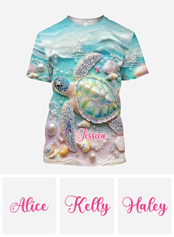 Love Turtles - Personalized Turtle All Over Shirt