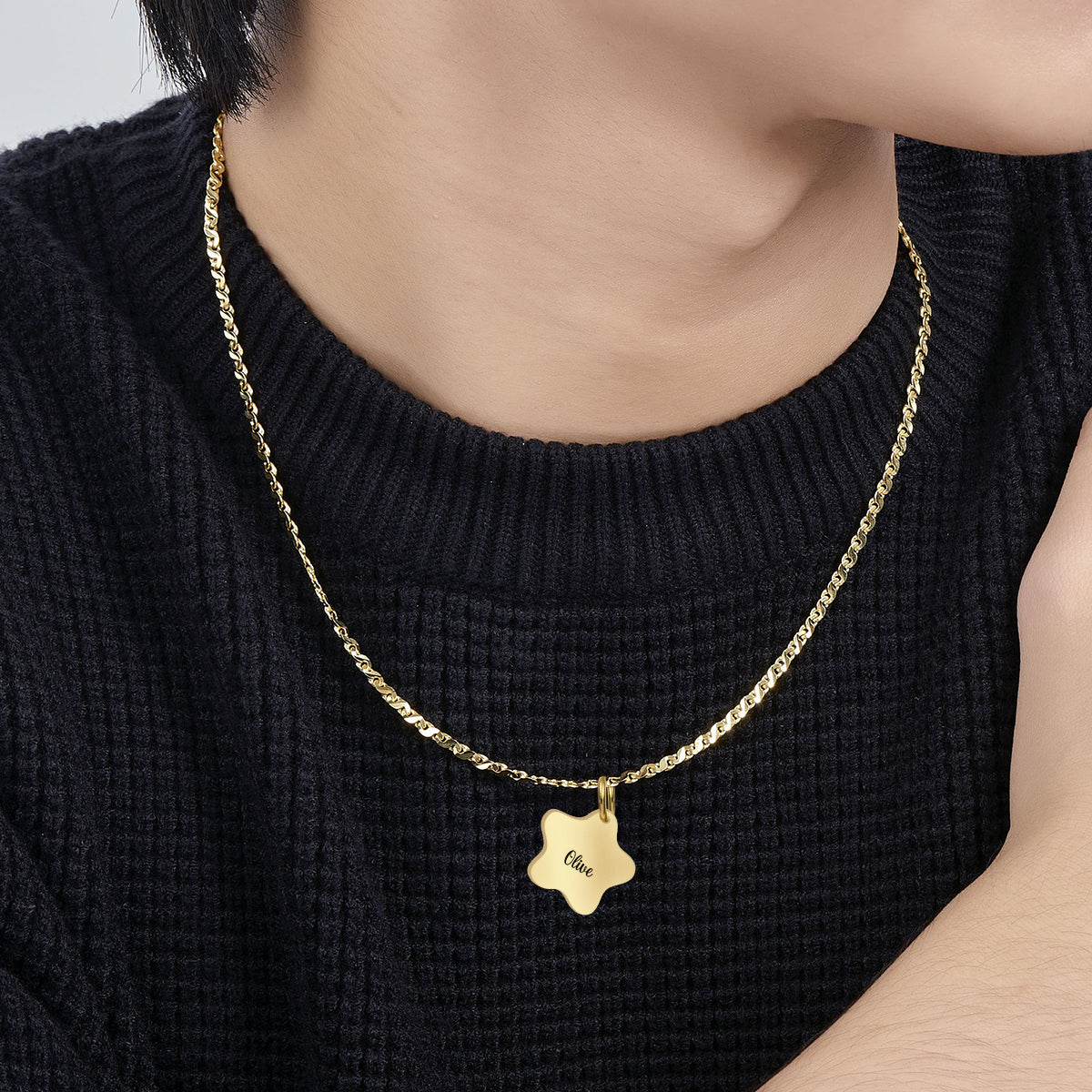 Love You To The Moon And Back - Personalized Mother Matching Pendant Necklace