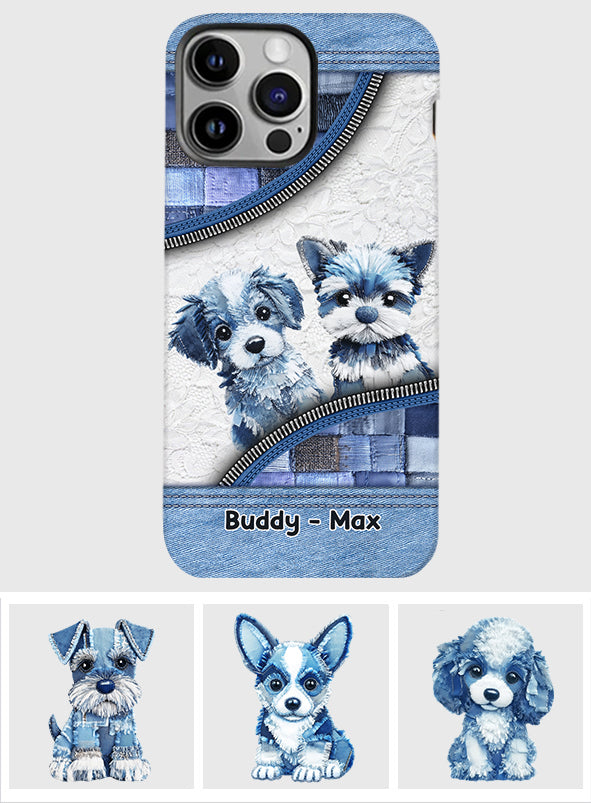 Cute Dogs - Personalized Dog Full Print Phone Case