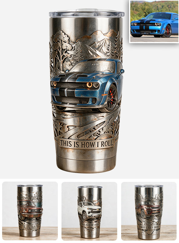 Custom Vehicle Photo - Personalized Car Lover Tumbler