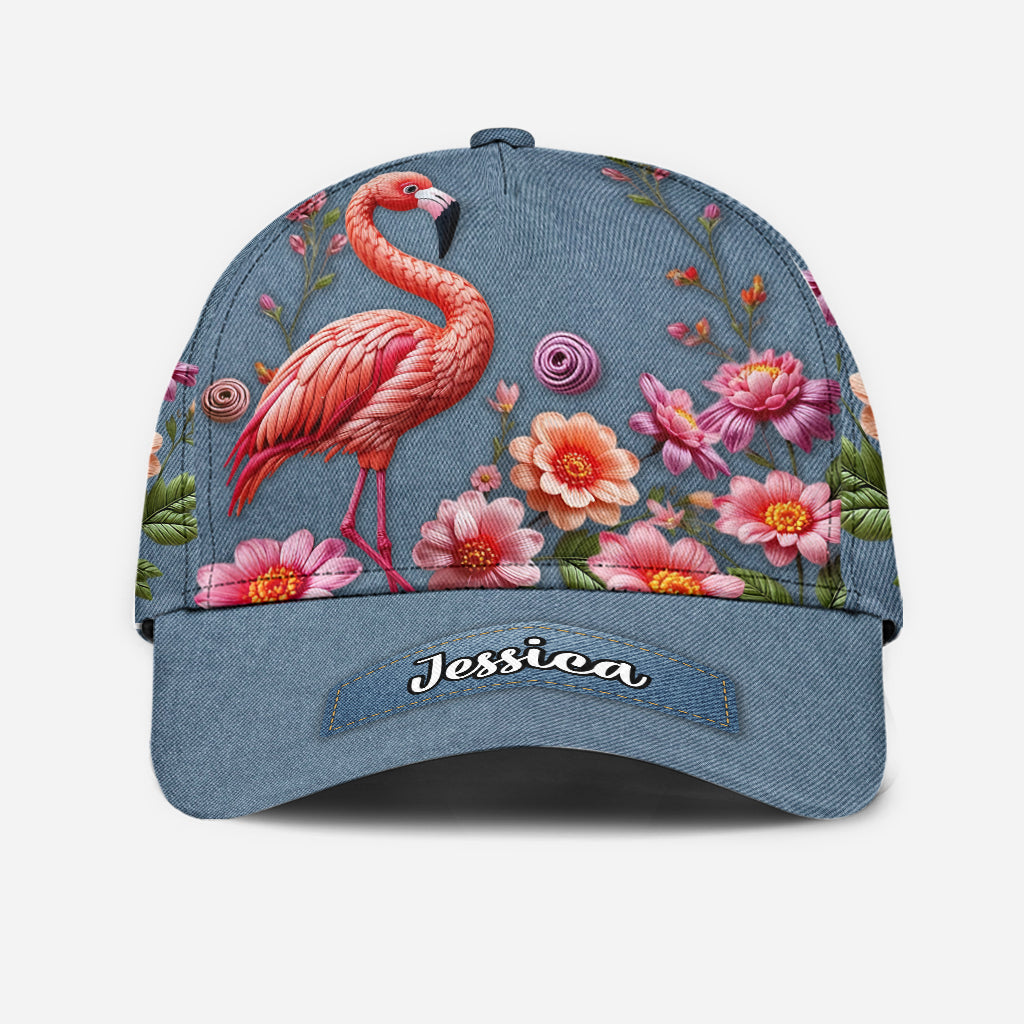 Love Flamingos - Personalized Flamingo Classic Cap
