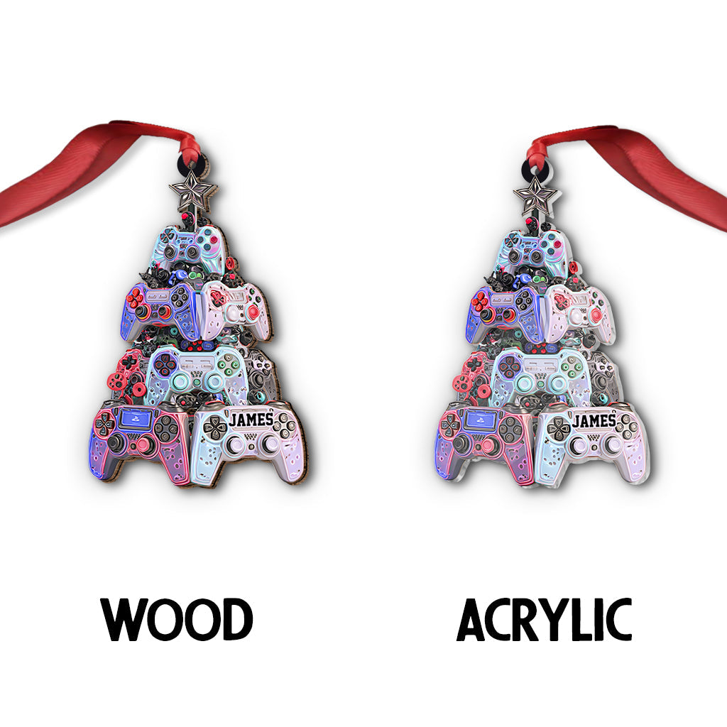 Awesome Video Game Player - Personalized Video Game Ornament