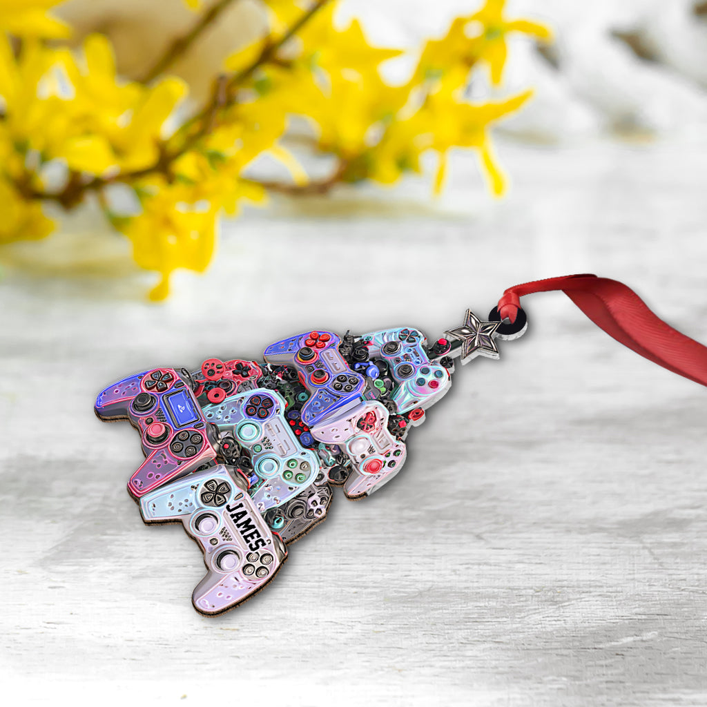 Awesome Video Game Player - Personalized Video Game Ornament