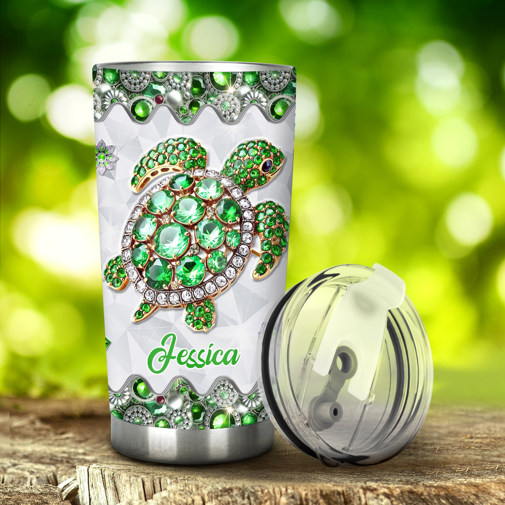 Love Turtles - Personalized Turtle Tumbler