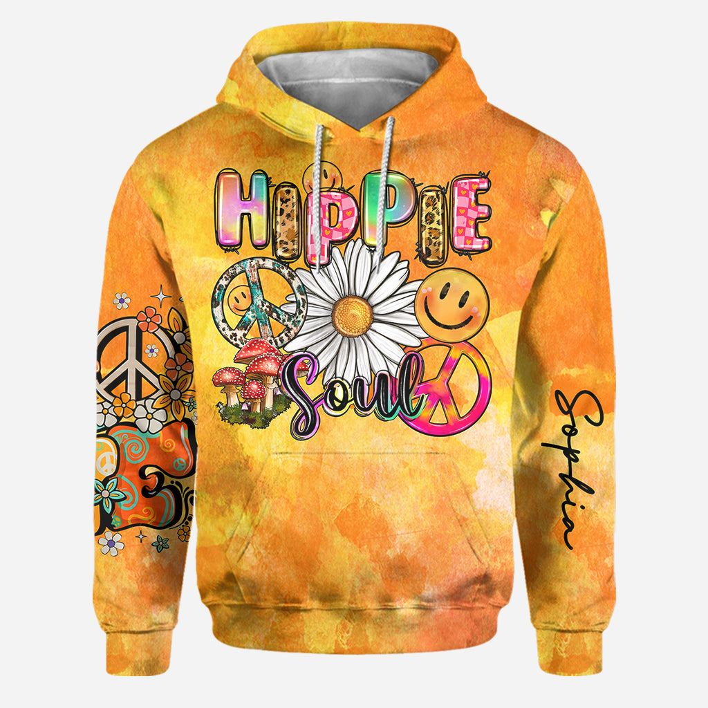 Hippie Soul - Personalized Hippie Hoodie and Leggings