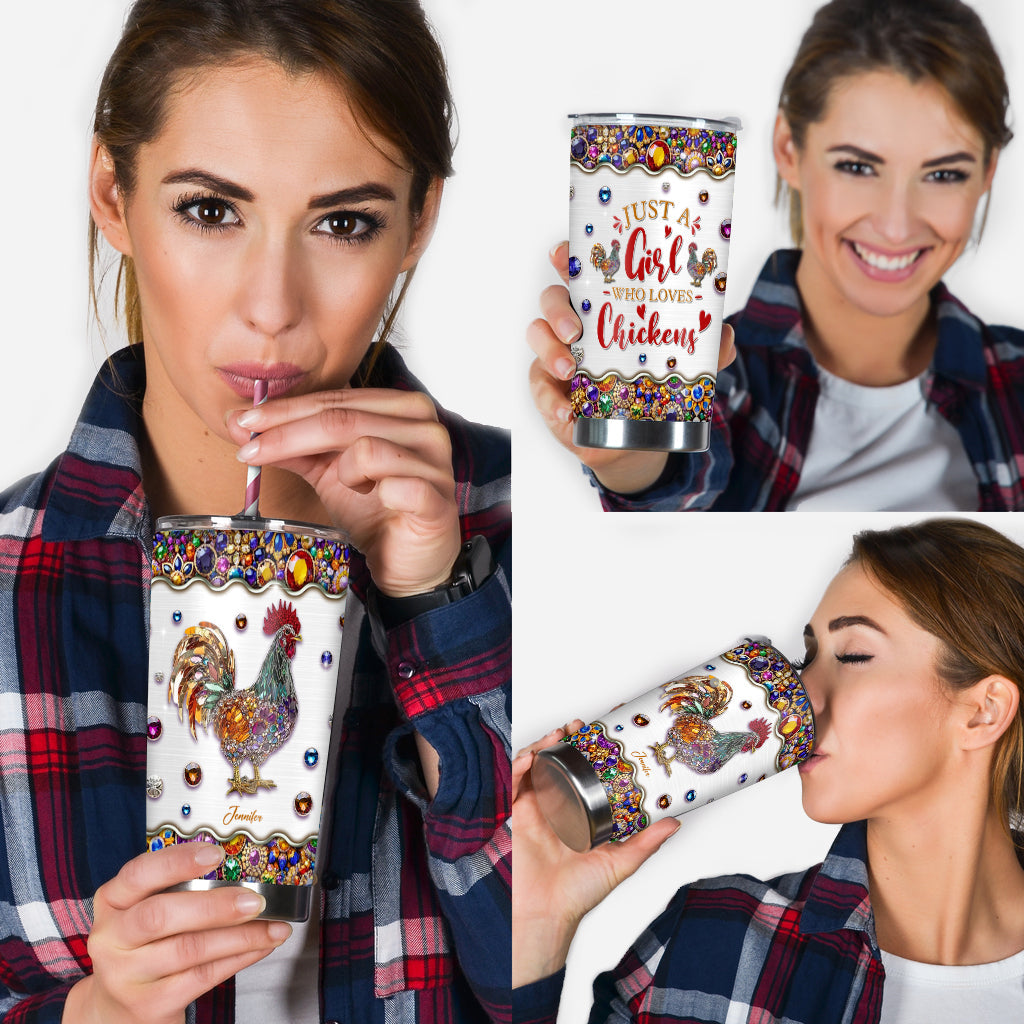 Sparker Rooster - Personalized Chicken Tumbler