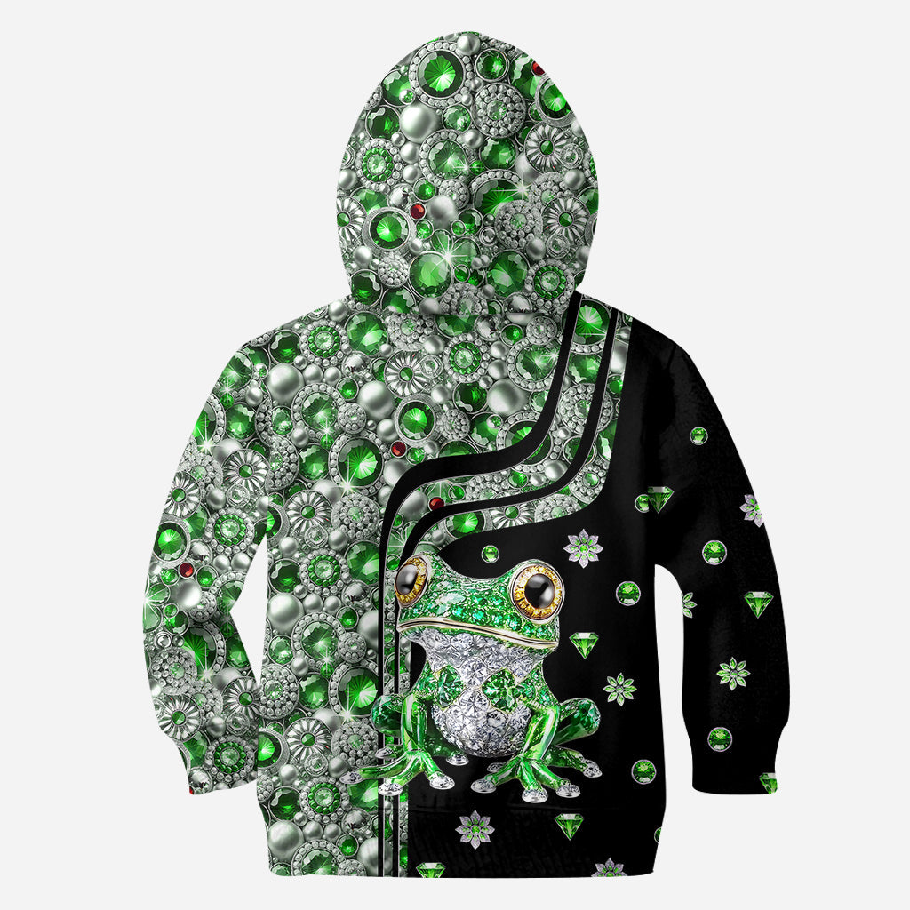 Just A Girl Who Loves Frogs - Personalized Frog Hoodie and Leggings