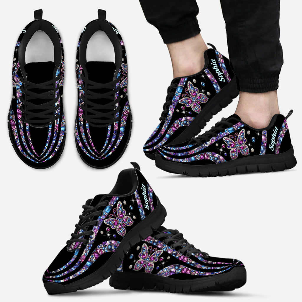 Love Butterflies - Personalized Butterfly Sneakers