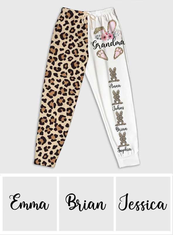 Beste Oma/Mama aller Zeiten – Personalisierte Unisex-Jogginghose mit Oma-Motiv