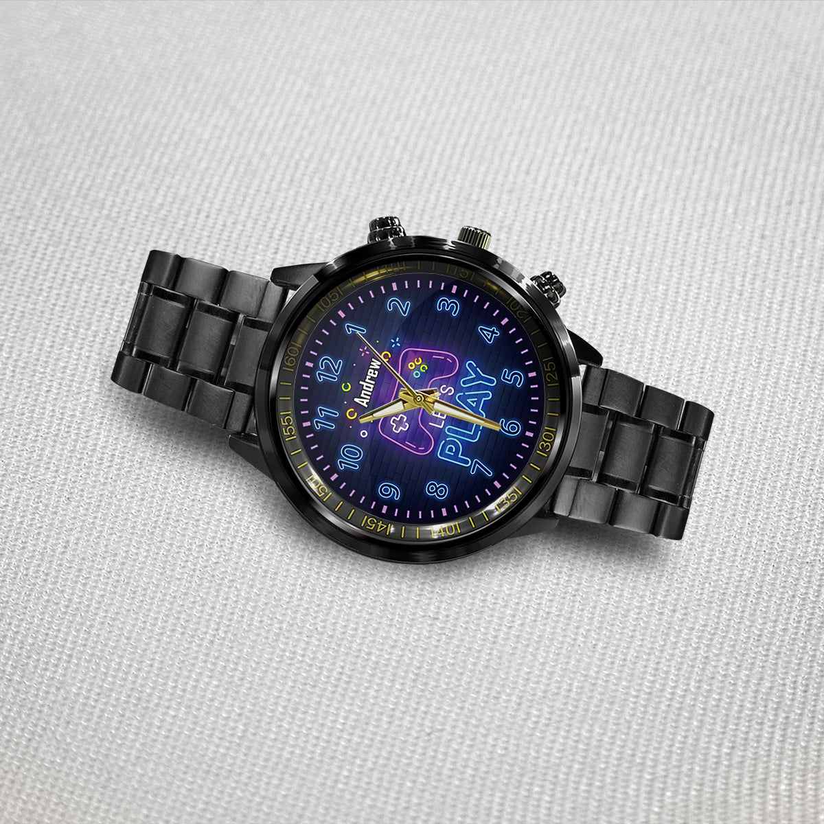 Time To Play - Personalized Video Game Hand Watch