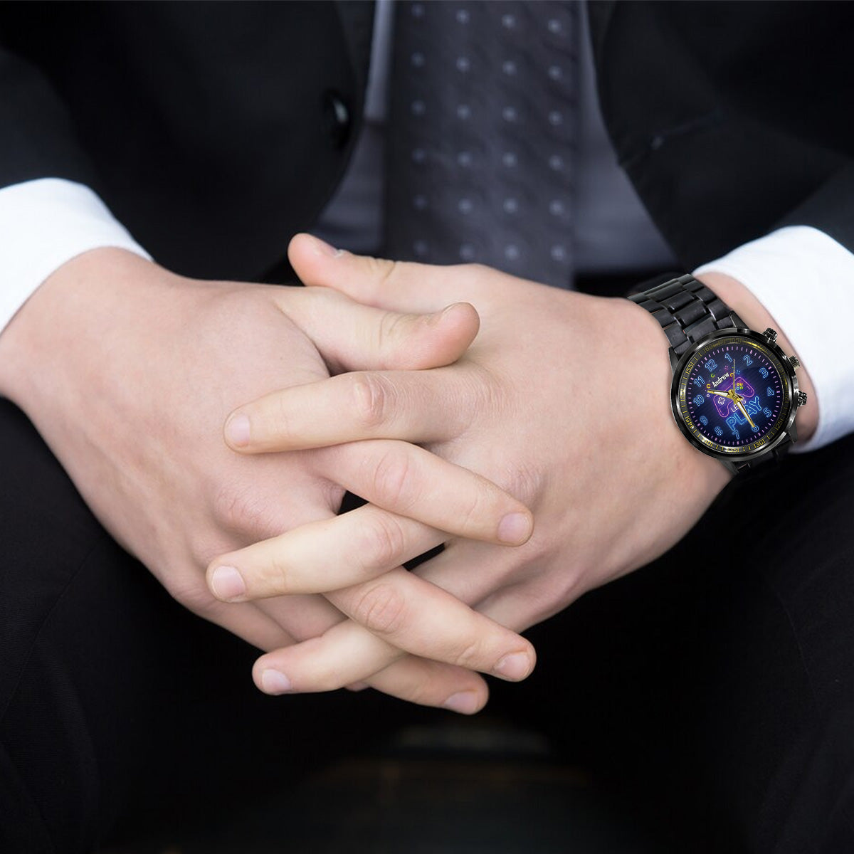 Time To Play - Personalized Video Game Hand Watch
