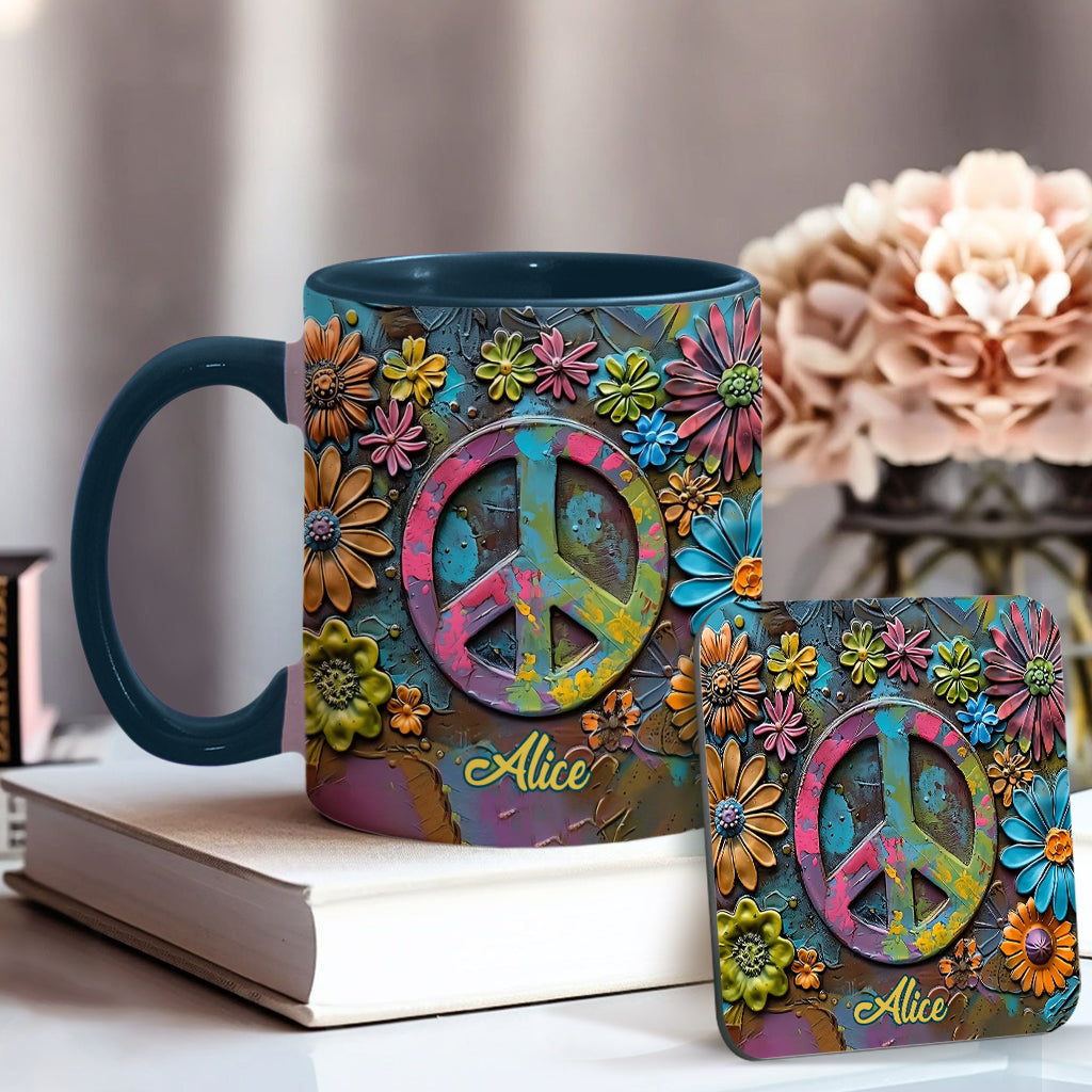Hippie Soul - Personalized Hippie Accent Mug