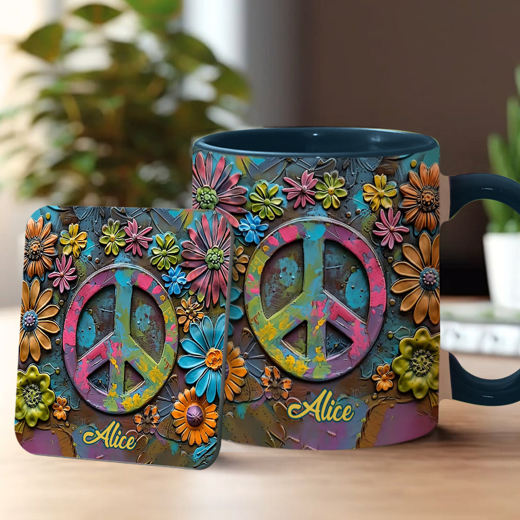 Hippie Soul - Personalized Hippie Accent Mug