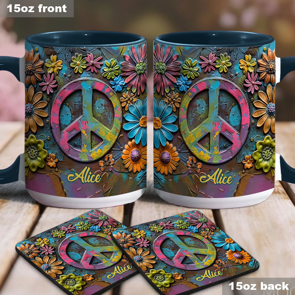 Hippie Soul - Personalized Hippie Accent Mug