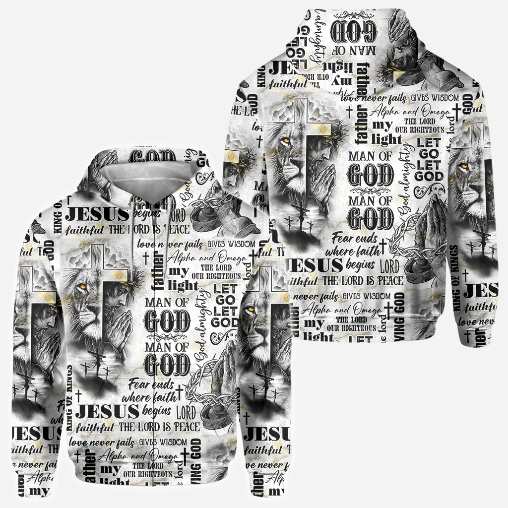 Man Of God - Personalized Christian All Over Shirt