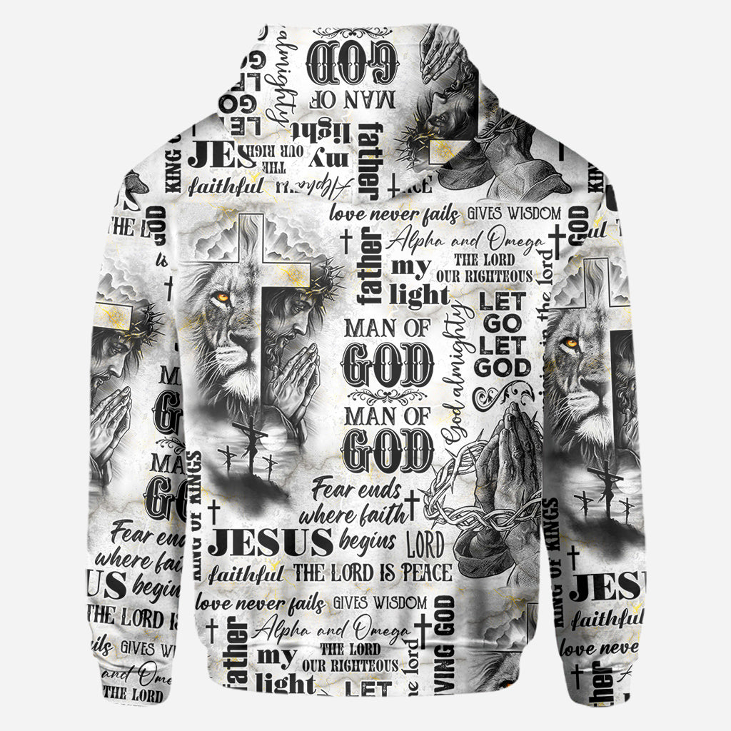 Man Of God - Personalized Christian All Over Shirt