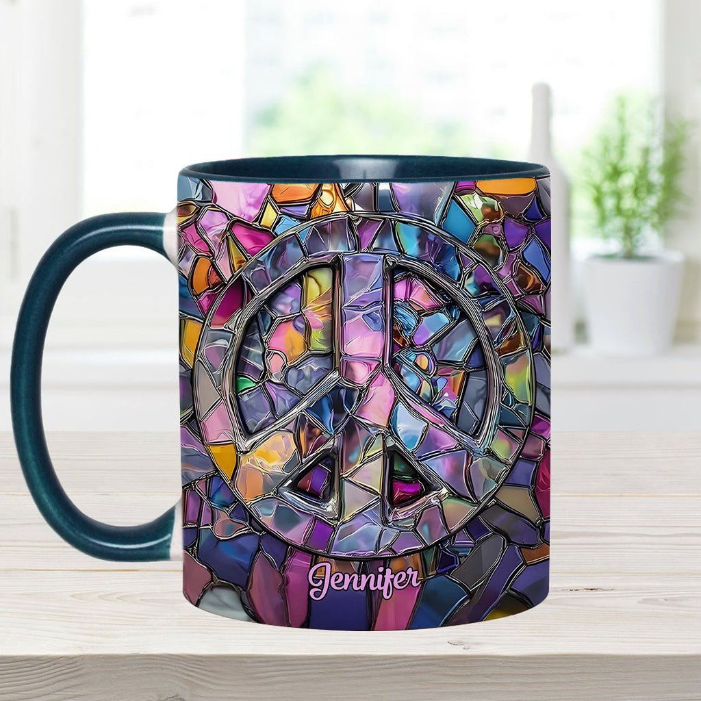 Hippie Soul - Personalized Hippie Accent Mug