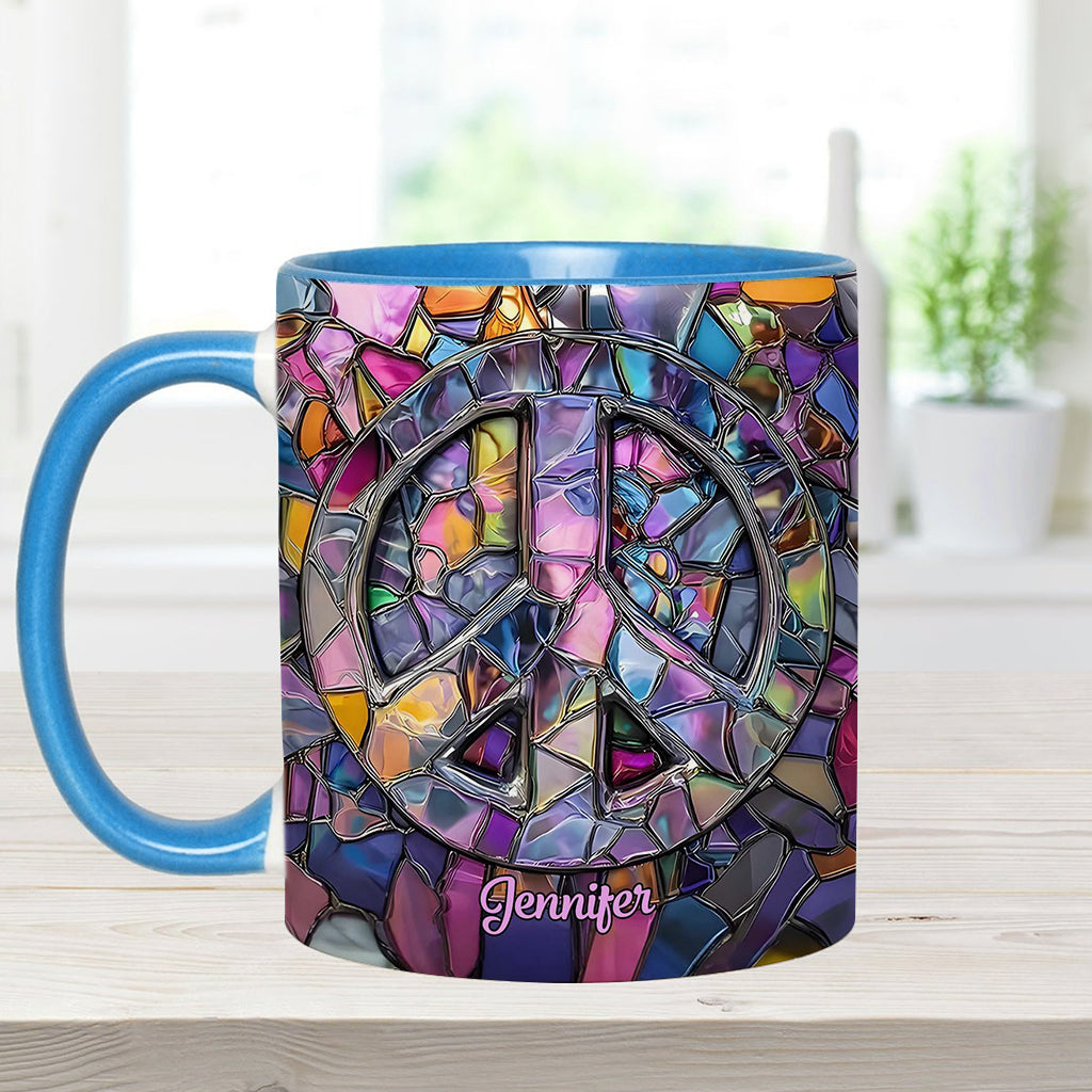 Hippie Soul - Personalized Hippie Accent Mug