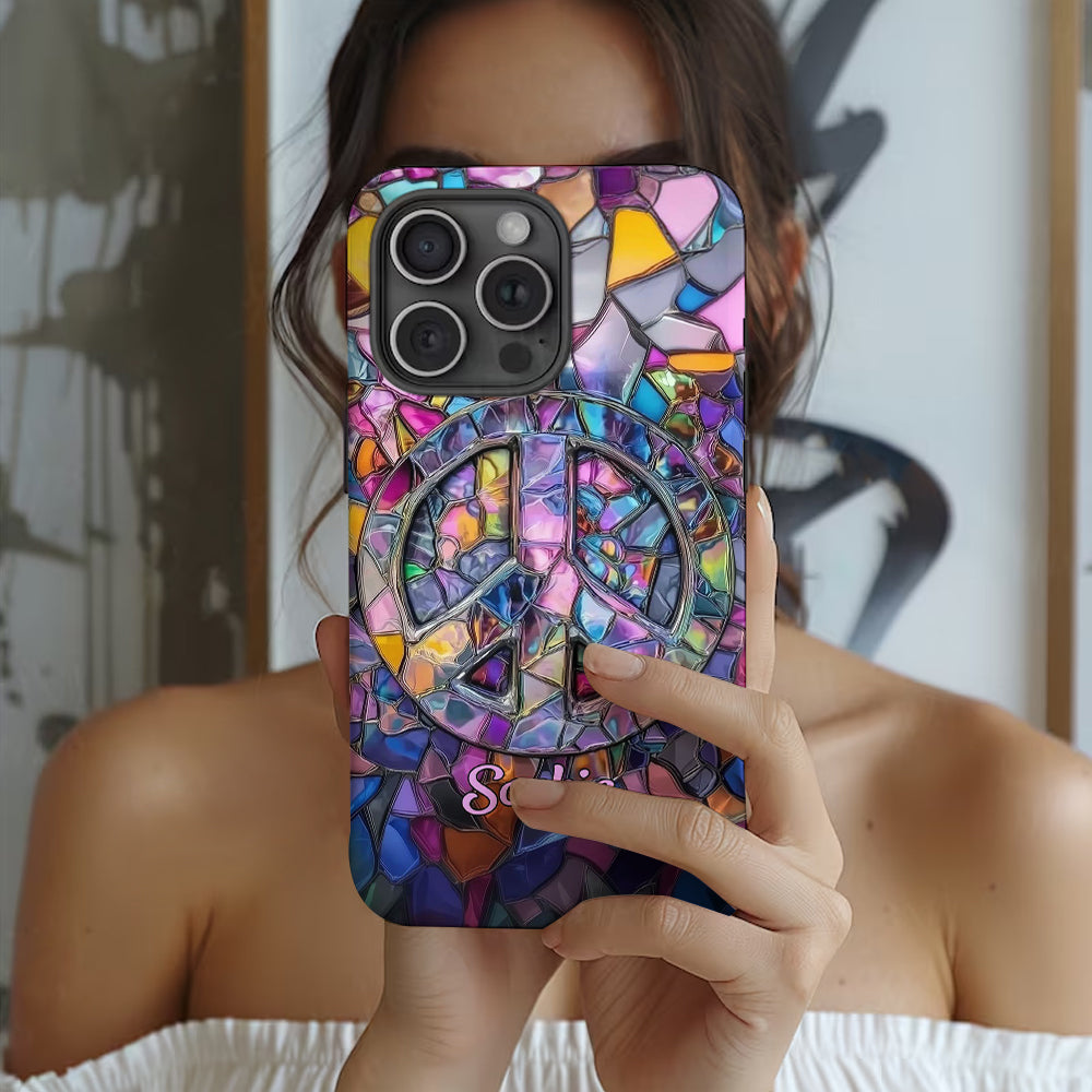 Hippie Soul - Personalized Hippie Full Print Phone Case