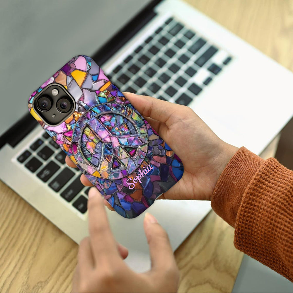 Hippie Soul - Personalized Hippie Full Print Phone Case